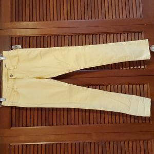 NWT Mavi serena yellow jeans